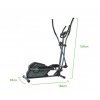 Eliptický trenažér TUNTURI Cardio Fit C30 Crosstrainer Rear