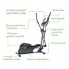 Eliptický trenažér TUNTURI Cardio Fit C30 Crosstrainer Rear