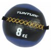 Míč pro funkční trénink TUNTURI Wall Ball - modrý 8 kg